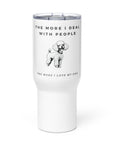 Poodle Travel mug with a handle